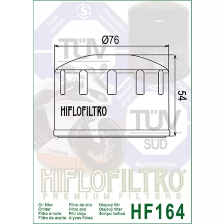 Hiflofiltro HF164 olajszűrő