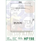 Hiflofiltro HF198 olajszűrő