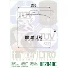 Hiflofiltro HF204RC olajszűrő