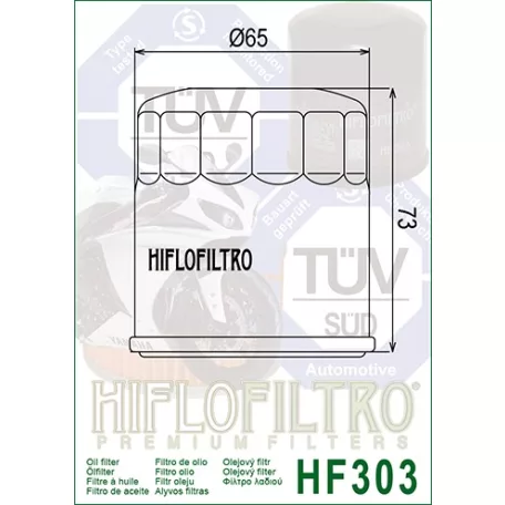 Hiflofiltro HF303 olajszűrő