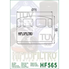 Hiflofiltro HF566 olajszűrő