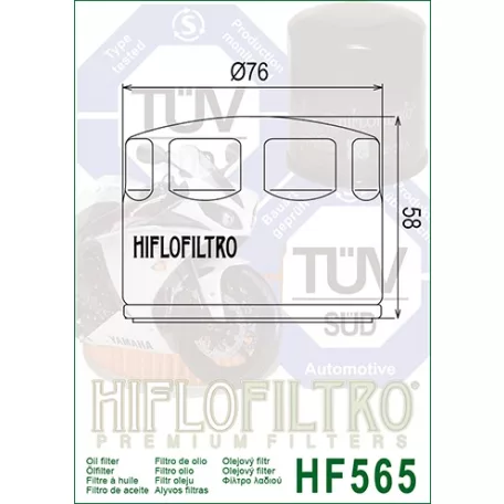 Hiflofiltro HF566 olajszűrő