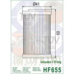 Hiflofiltro HF655 olajszűrő