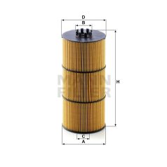 Mann-Filter HU12001Z Olajszűrő