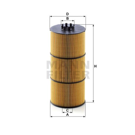 Mann-Filter HU12001Z Olajszűrő