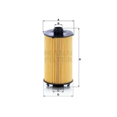 Mann-Filter HU12007X Olajszűrő