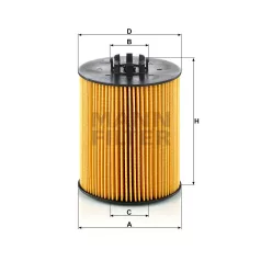 Mann-Filter HU12015x Olajszűrő