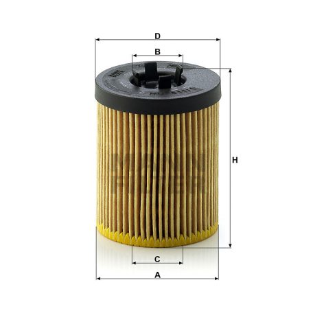 Mann-Filter HU611/1X Olajszűrő