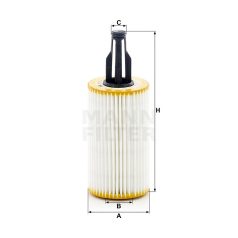 Mann-Filter HU7025Z Olajszűrő