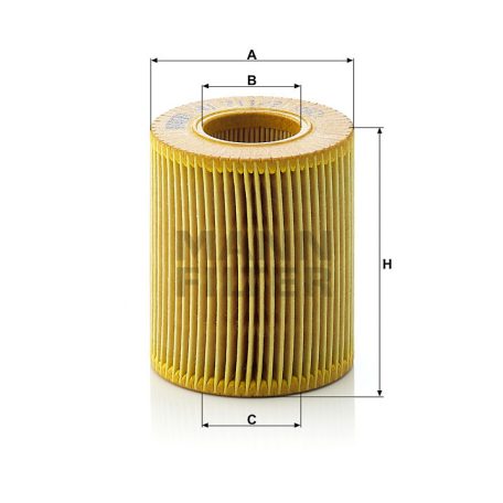 Mann-Filter HU711/2X Olajszűrő