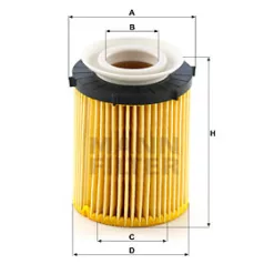 Mann-Filter HU711/6Z Olajszűrő