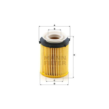 Mann-Filter HU711/6Z Olajszűrő