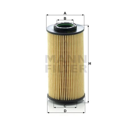 Mann-Filter HU712/10X Olajszűrő