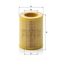 Mann-Filter HU714X Olajszűrő