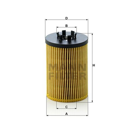 Mann-Filter HU715/5X Olajszűrő