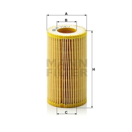 Mann-Filter HU718/1Z Olajszűrő