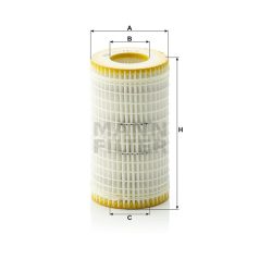 Mann-Filter HU718/5X Olajszűrő