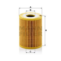 Mann-Filter HU719/3X Olajszűrő