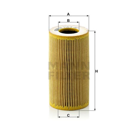Mann-Filter HU719/5X Olajszűrő