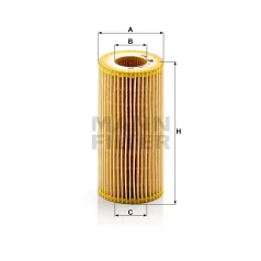 Mann-Filter HU719/6X Olajszűrő