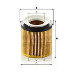 Mann-Filter HU8002Y Olajszűrő