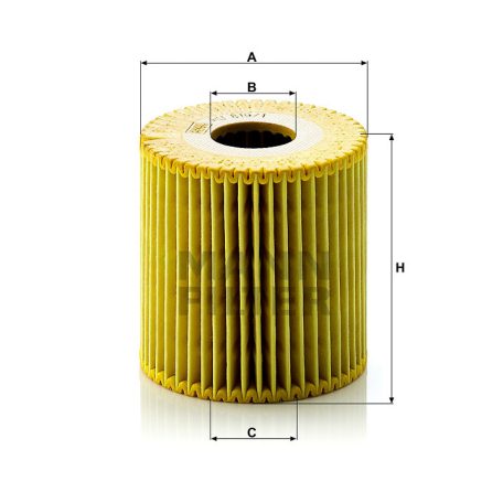 Mann-Filter HU819/1X Olajszűrő