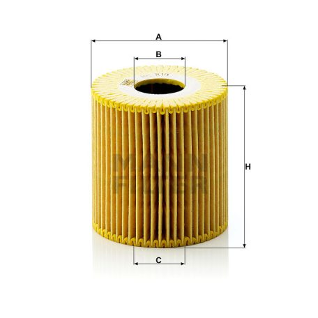 Mann-Filter HU819X Olajszűrő