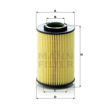 Mann-Filter HU822/5X Olajszűrő