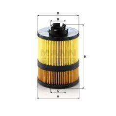 Mann-Filter HU9002Z Olajszűrő