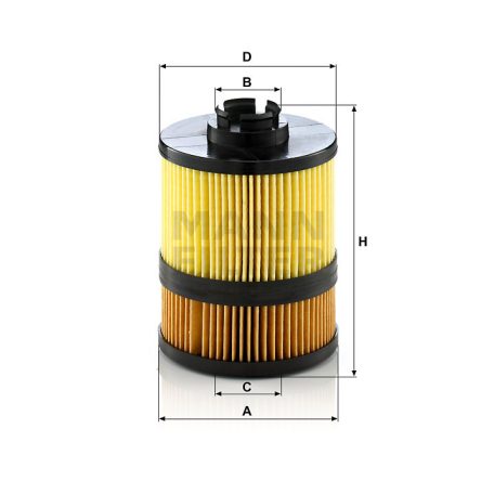 Mann-Filter HU9002Z Olajszűrő