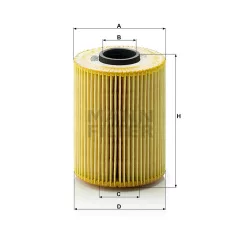 Mann-Filter HU926/4X Olajszűrő