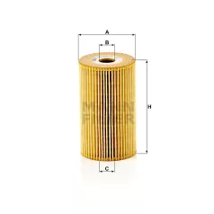 Mann-Filter HU932/4X Olajszűrő