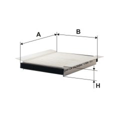 Filtron K 1026-3X (K1026-3X) pollenszűrő