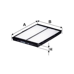 Filtron K 1030 (K1030) pollenszűrő