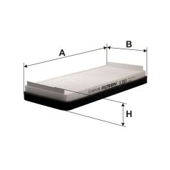 Filtron K 1053-2X (K1053-2X) pollenszűrő
