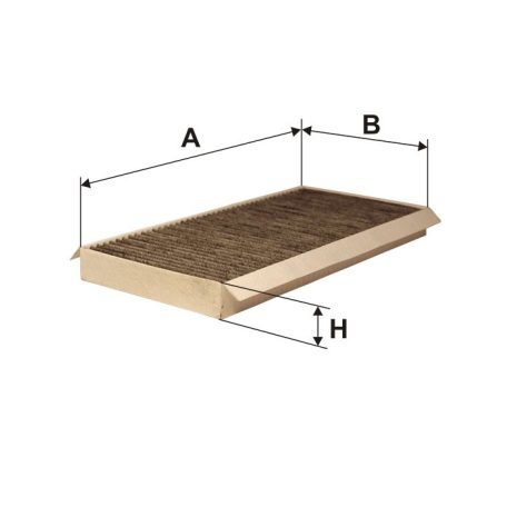 Filtron K 1054A (K1054A) aktívszenes pollenszűrő