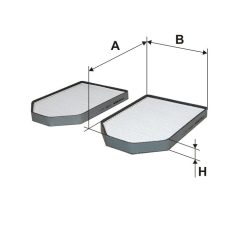 Filtron K 1069-2X (K1069-2X) pollenszűrő