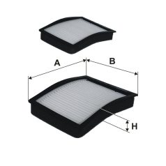 Filtron K 1072-2X (K1072-2X) pollenszűrő