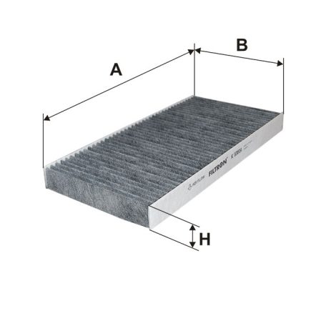 Filtron K 1081A (K1081A) aktívszenes pollenszűrő