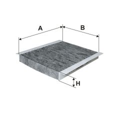 Filtron K 1102A (K1102A) aktívszenes pollenszűrő