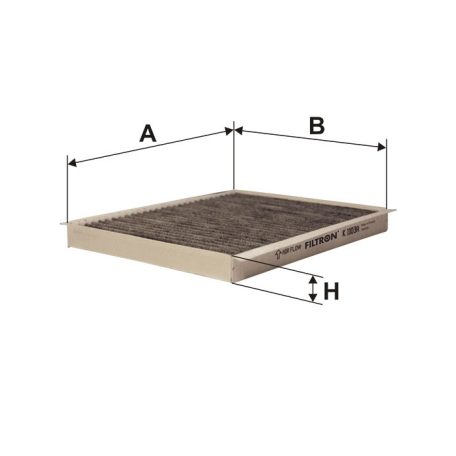 Filtron K 1103A (K1103A) aktívszenes pollenszűrő