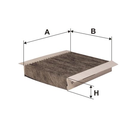 Filtron K 1105A-2X (K1105A-2X) aktívszenes pollenszűrő