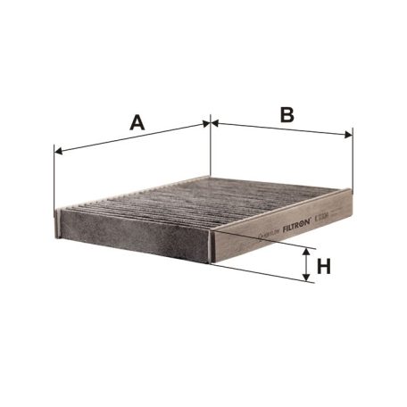 Filtron K 1110A (K1110A) aktívszenes pollenszűrő