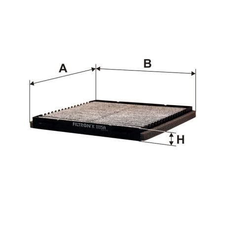Filtron K 1115A (K1115A) aktívszenes pollenszűrő