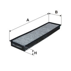 Filtron K 1119A (K1119A) aktívszenes pollenszűrő