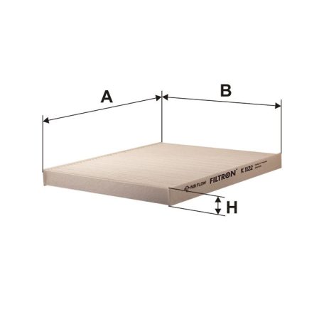 Filtron K 1122 (K1122) pollenszűrő