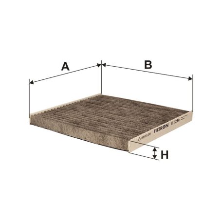 Filtron K 1123A (K1123A) aktívszenes pollenszűrő