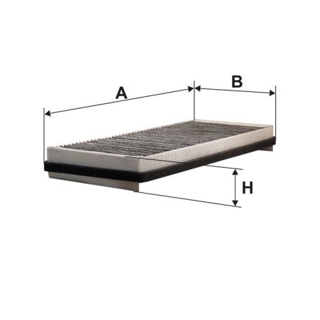 Filtron K 1131A (K1131A) aktívszenes pollenszűrő