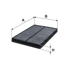 Filtron K 1145A (K1145A) aktívszenes pollenszűrő