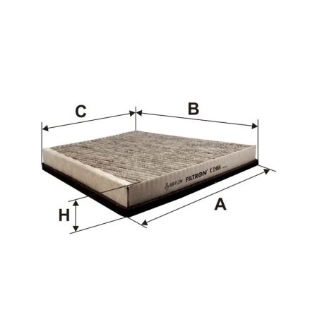 Filtron K 1146A (K1146A) aktívszenes pollenszűrő